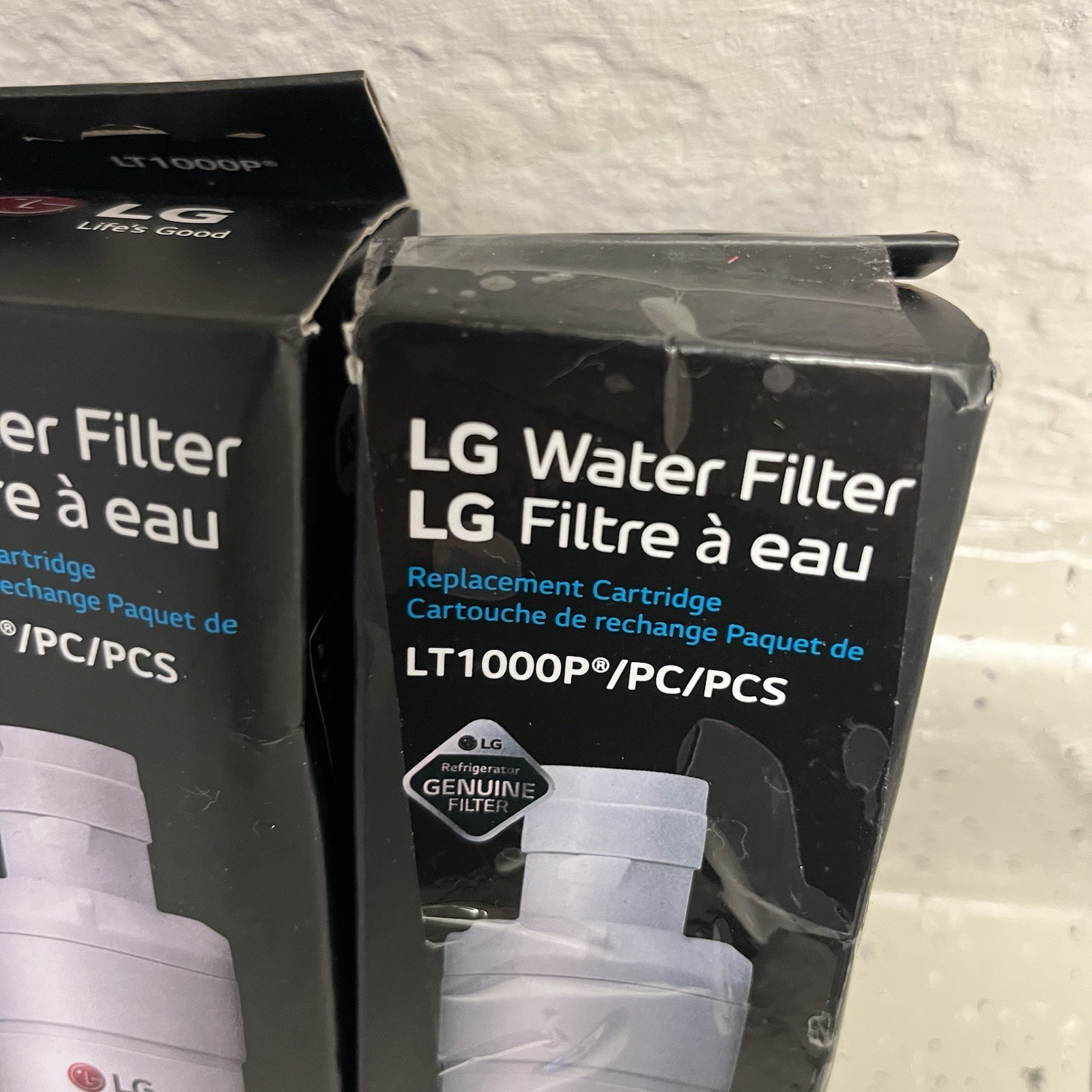 Replacement Water Filters For LG LT1000P/PC/PCS New Lot Of 2 Boxes