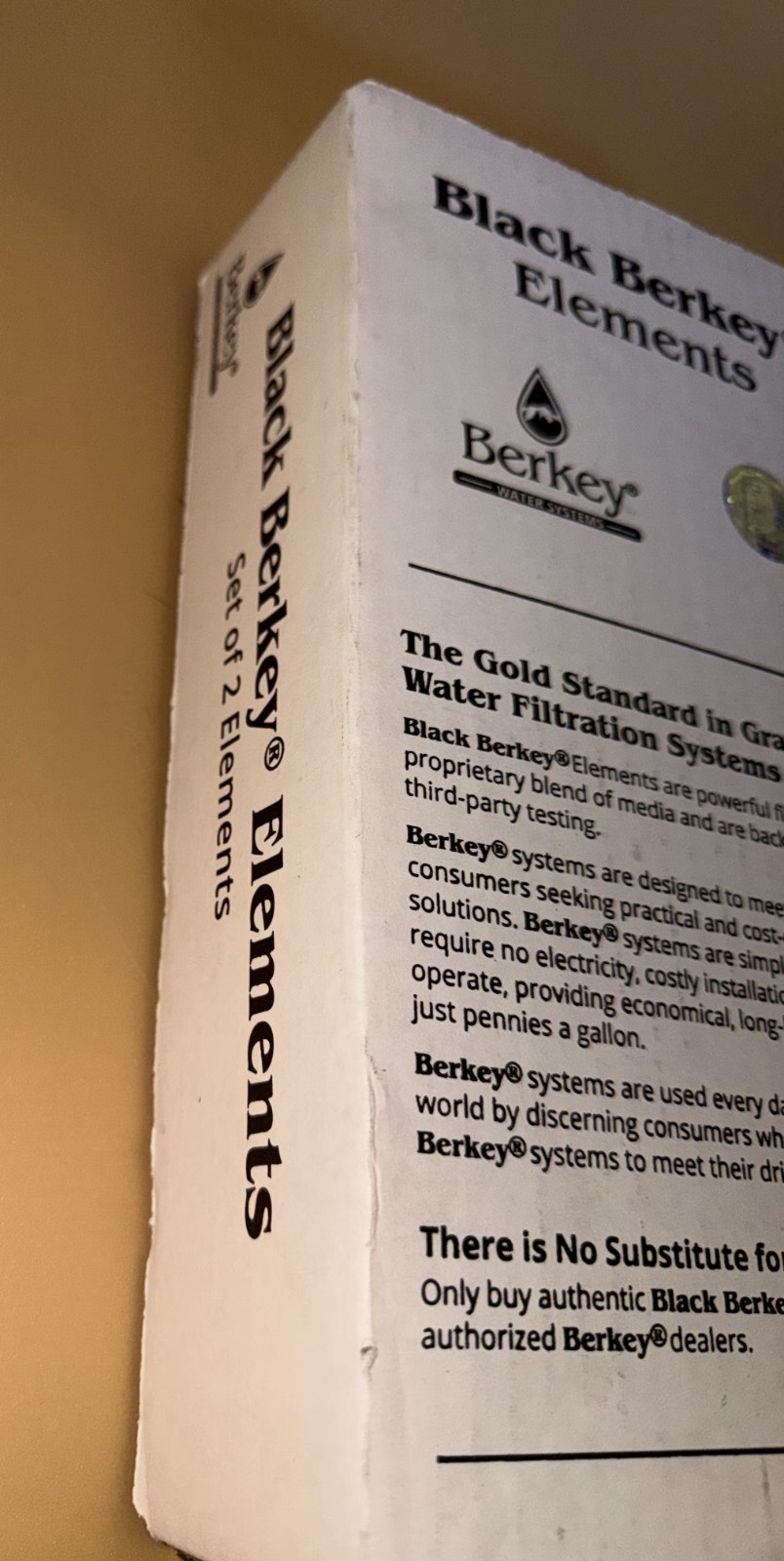 Black Berkey® Filters BB9-2 Authentic Cartridge New