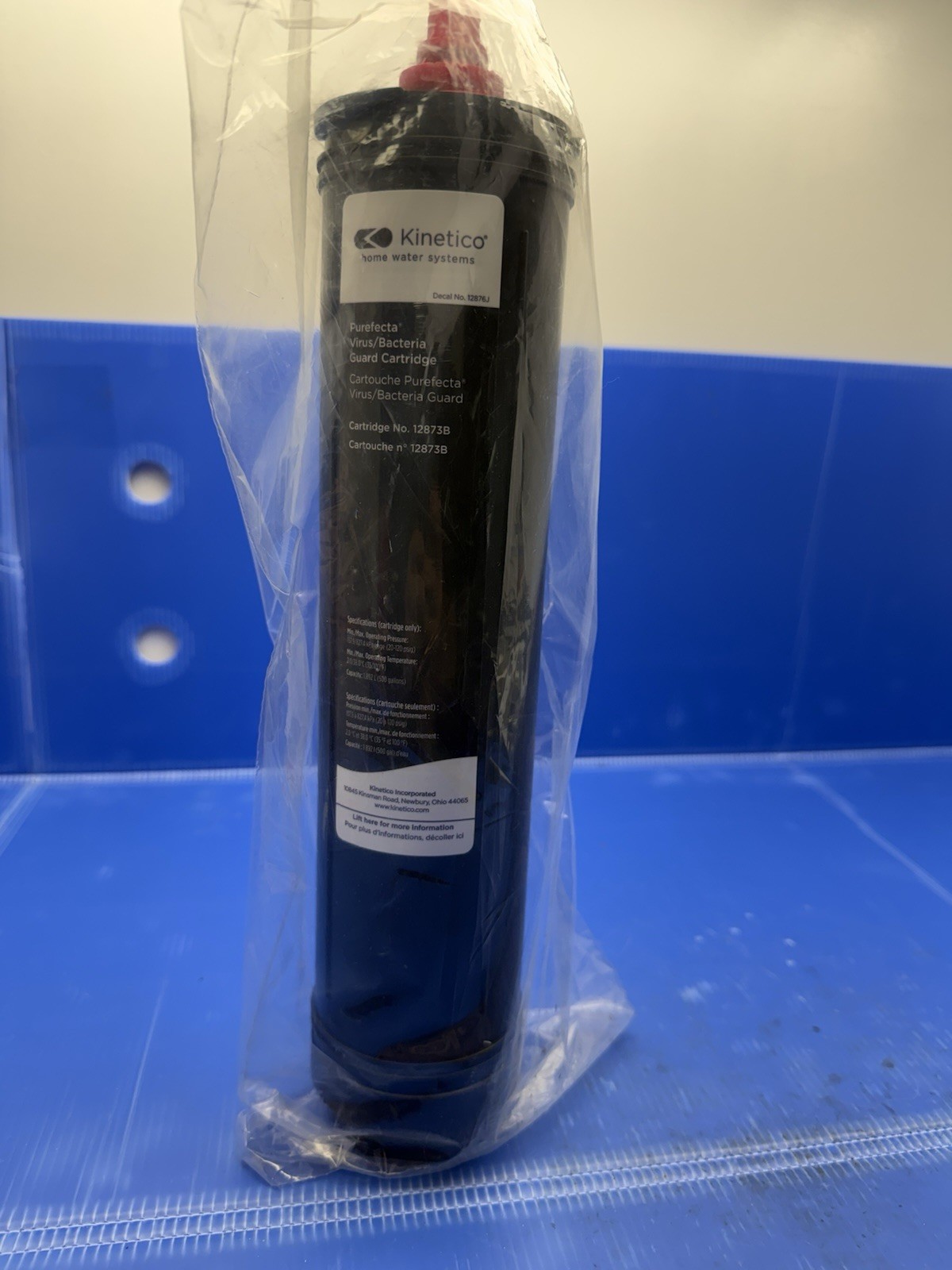Kinetico 12873B 12876H Purefecta Virus Bacteria Guard Cartridge