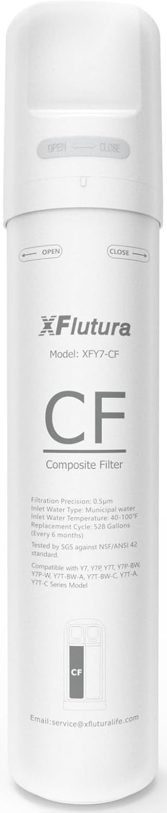Y7/Y7P/Y7T Series 1-Year Replacement Cartridge Compatible with Simpure Y7, Y7P,