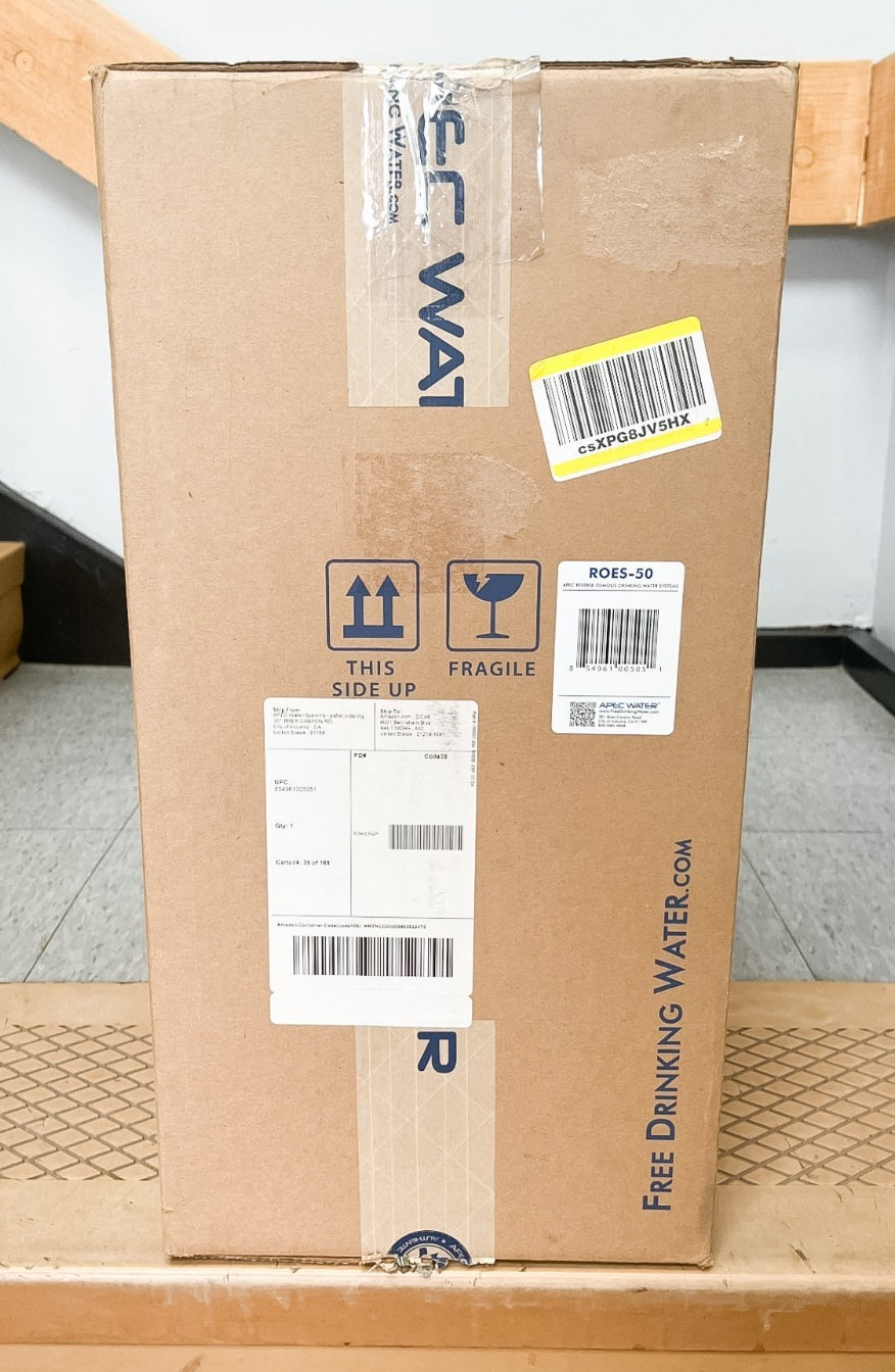 APEC Water ROES-50, 5-Stage Under Sink Reverse Osmosis Water Filter System