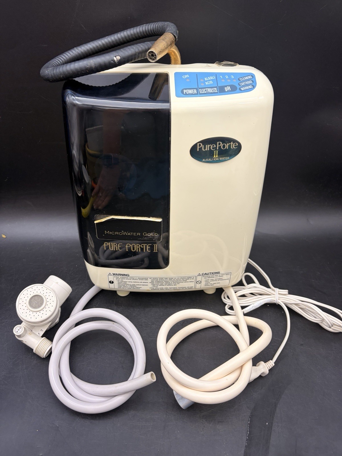 Toyo Pure Porte II Gold Water Ionizer TYH-81 Rare Discontinued (now Leveluk)