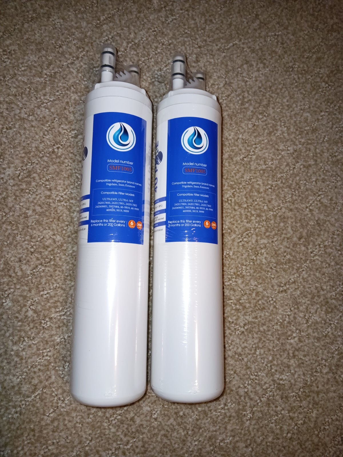 4U Pure Compatible Refrigerator Water Filter SMF 1005 / 200 Gallons / Sealed