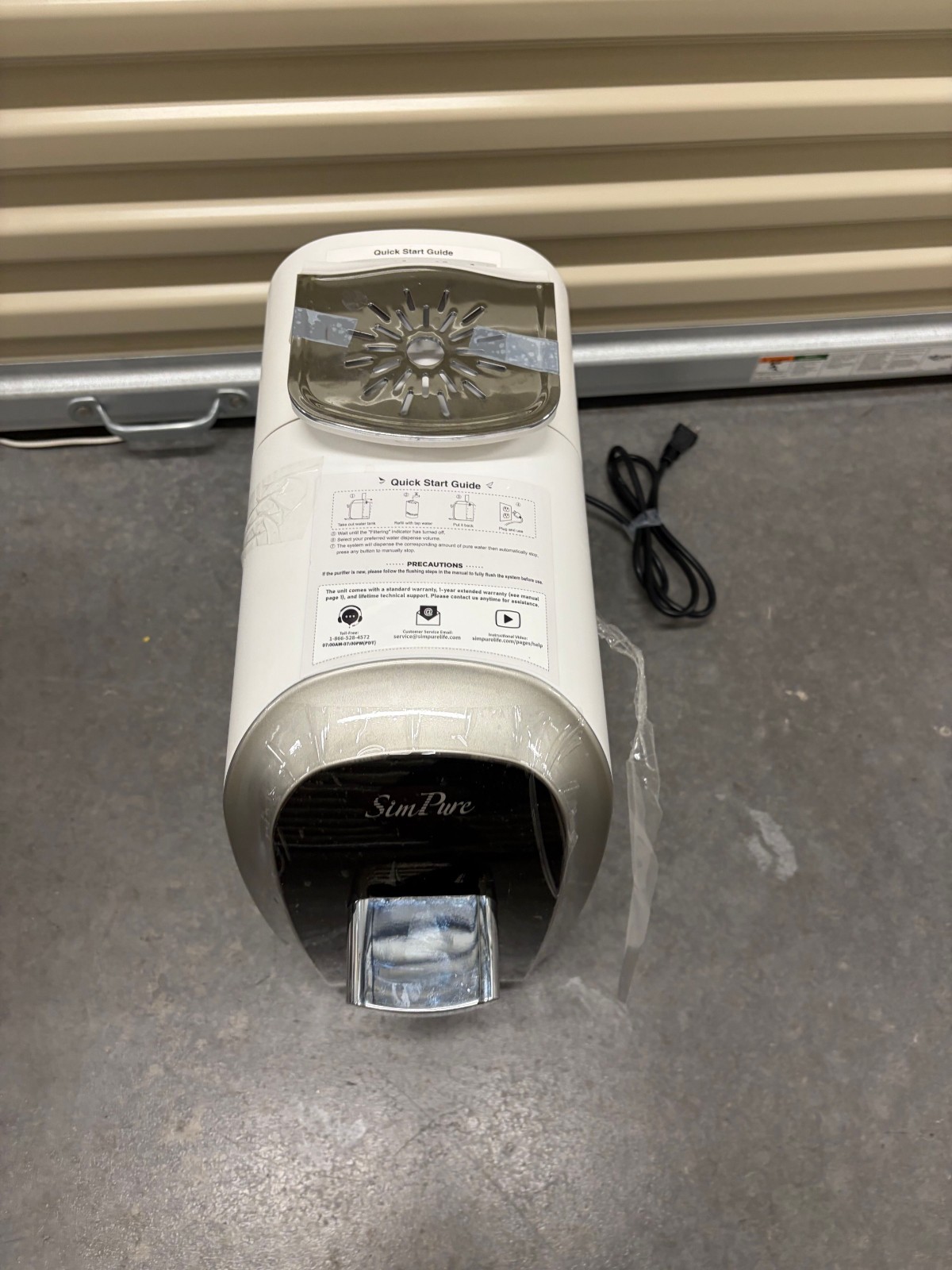 SimPure Water Filtration System Y7P-BW With Reverse Osmosis and Composite Filter