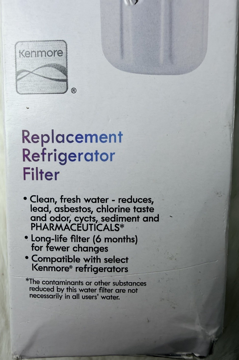 Kenmore Replacement Refrigerator Filter 469082 New Open Box Genuine