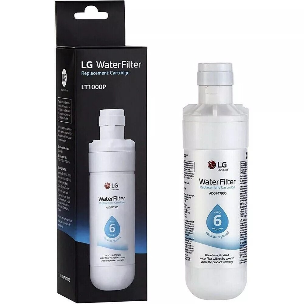2 Pack FOR LG LT1000P Refresh Refrigerator Ice Water Filter ADQ747935 GF-D706BSL