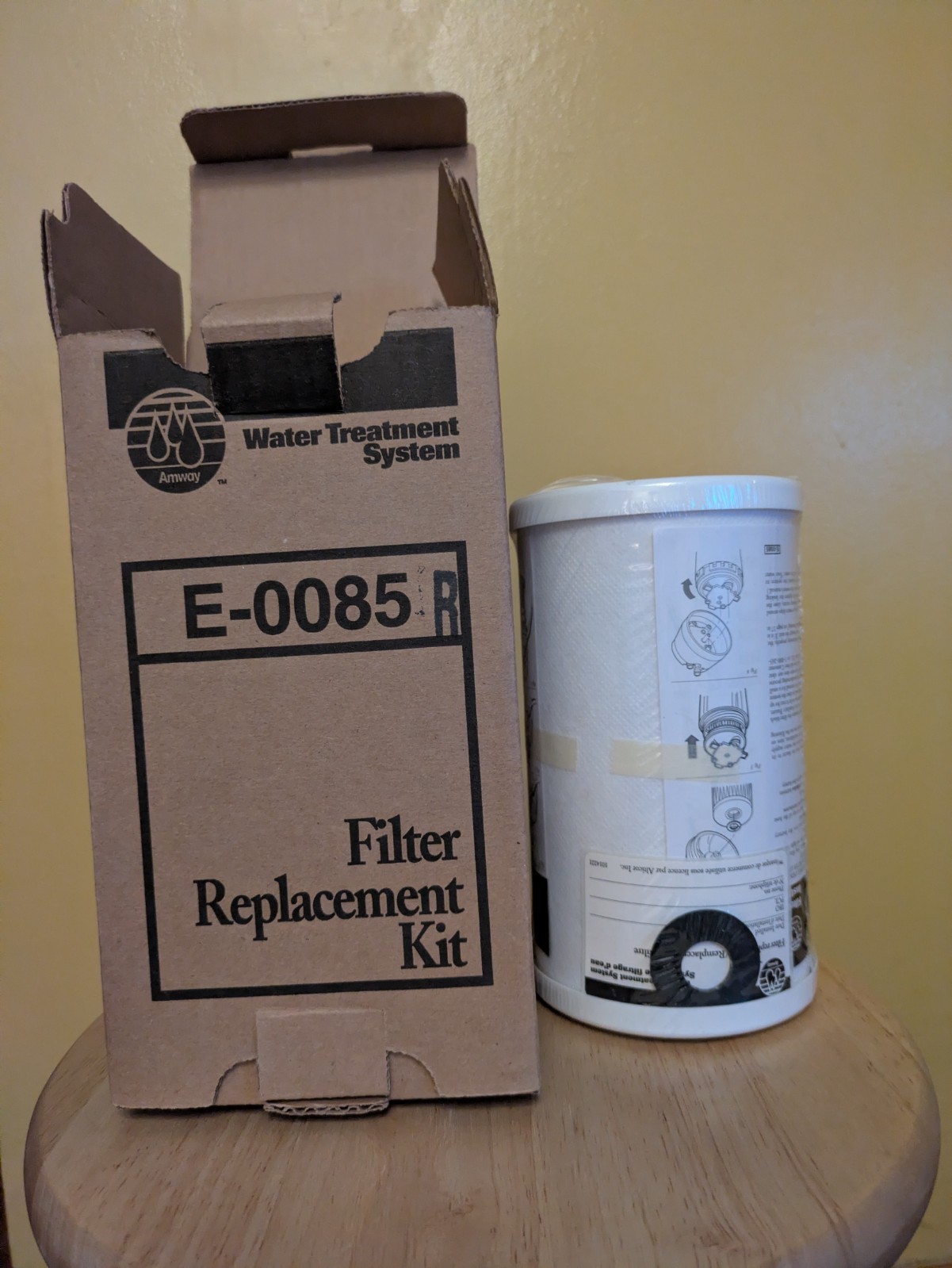 Genuine OEM E-85R AMWAY Replacement Water Filter E84 System Comp E85 CARBONBLOCK