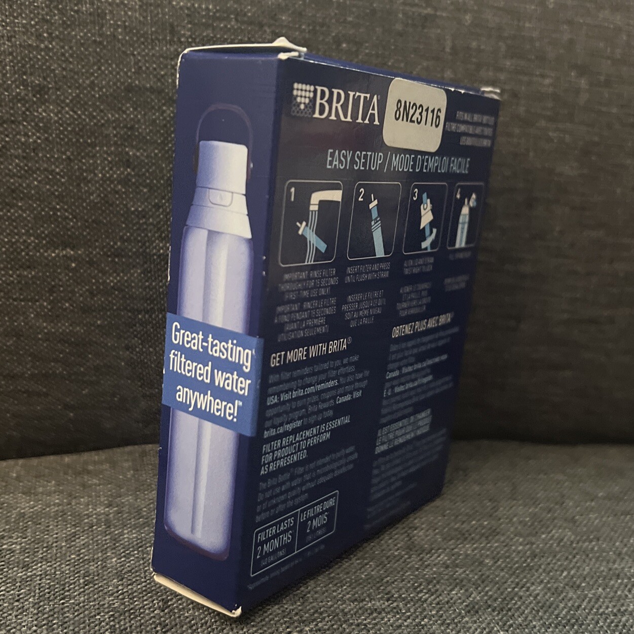 BRITA Bottle Replacement Filters 3 Filters 6 Months Pack (BRAND NEW)
