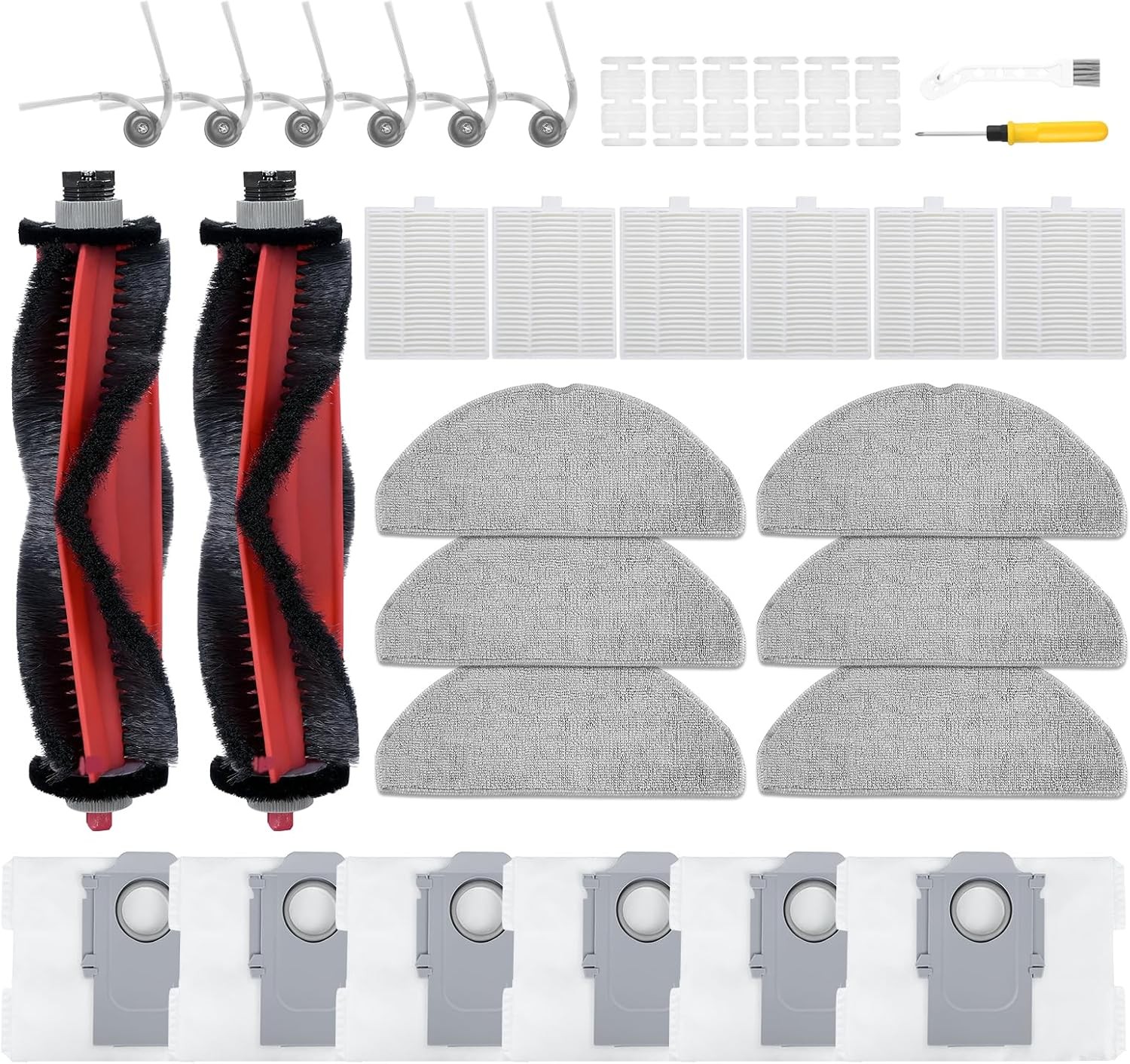34 Pack Q7 M5 Replacement Accessories Compatible with Roborock Q7 M5 Q7 M5 Q7