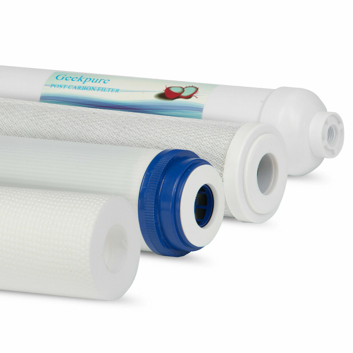 Geekpure 5 Stage Under Sink Reverse Osmosis Drinking Water Filter System 75 GPD