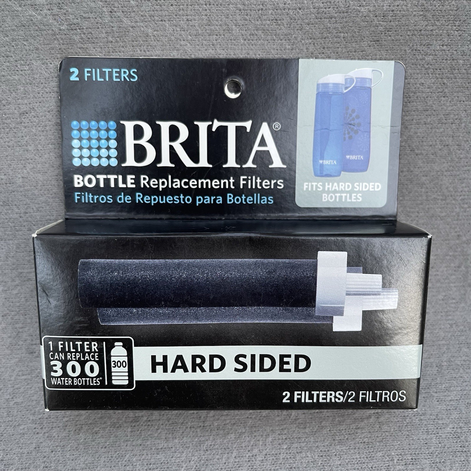 Brita Bottle 4 Packs Of 2 Replacement Filters Fits Hard Sided & Sport Bottle NEW