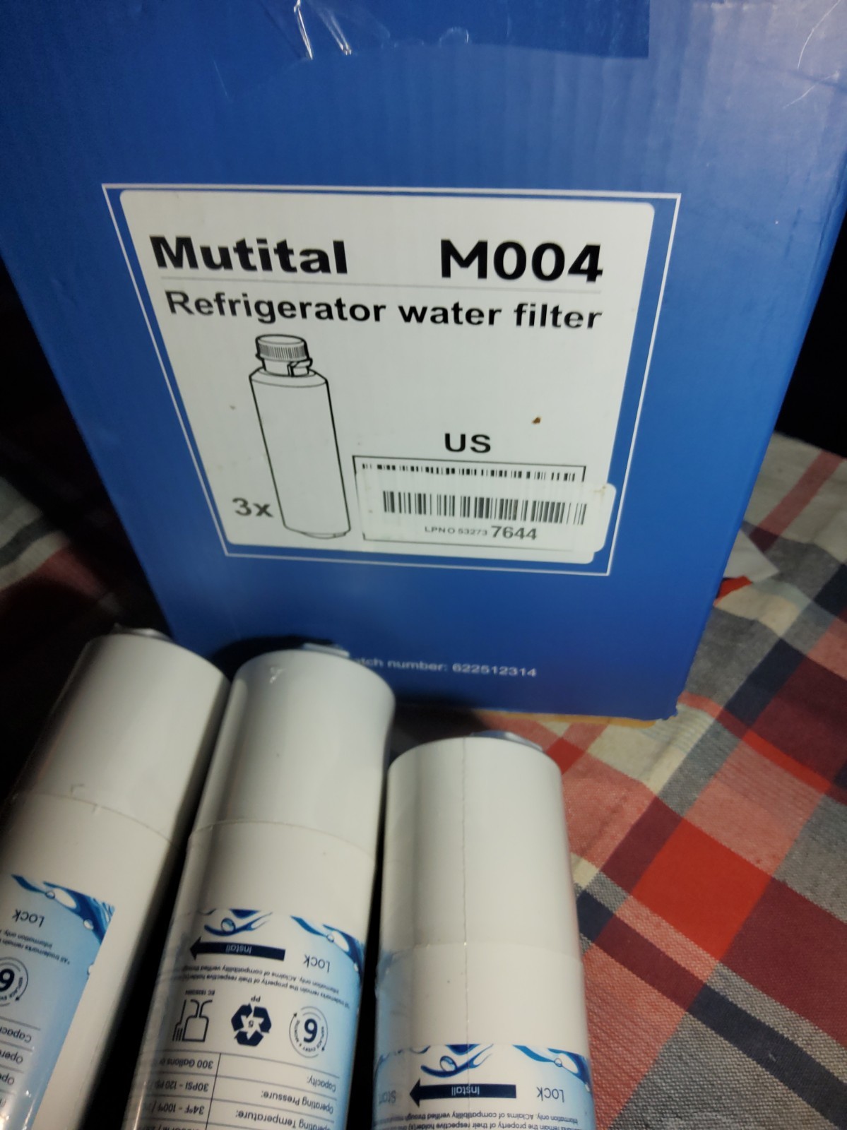 DA29-00020B Replacement for Samsung Water Filter HAF-CIN HAF-CIN,3 Pack Sealed