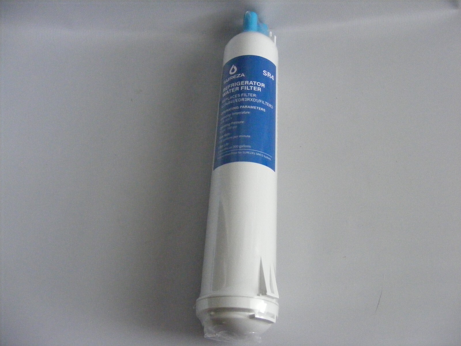 Sureza SR4 Replacement For 4396841 EDR3RXD1 Refrigerator Filter New Sealed
