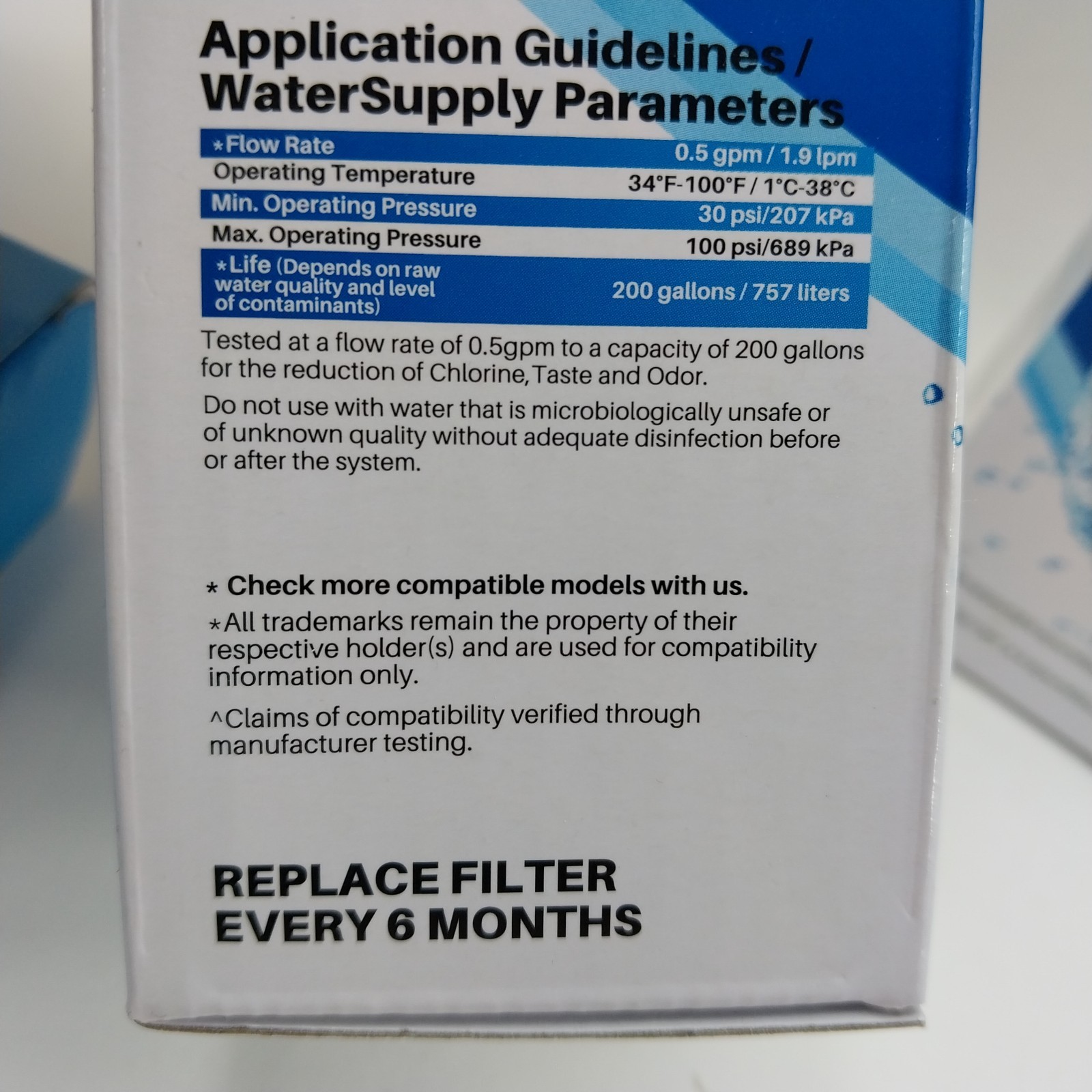 2 PK ICEPURE RWF4700AC LG & KENMORE Fridge Water Filters + AF004 Air Filters