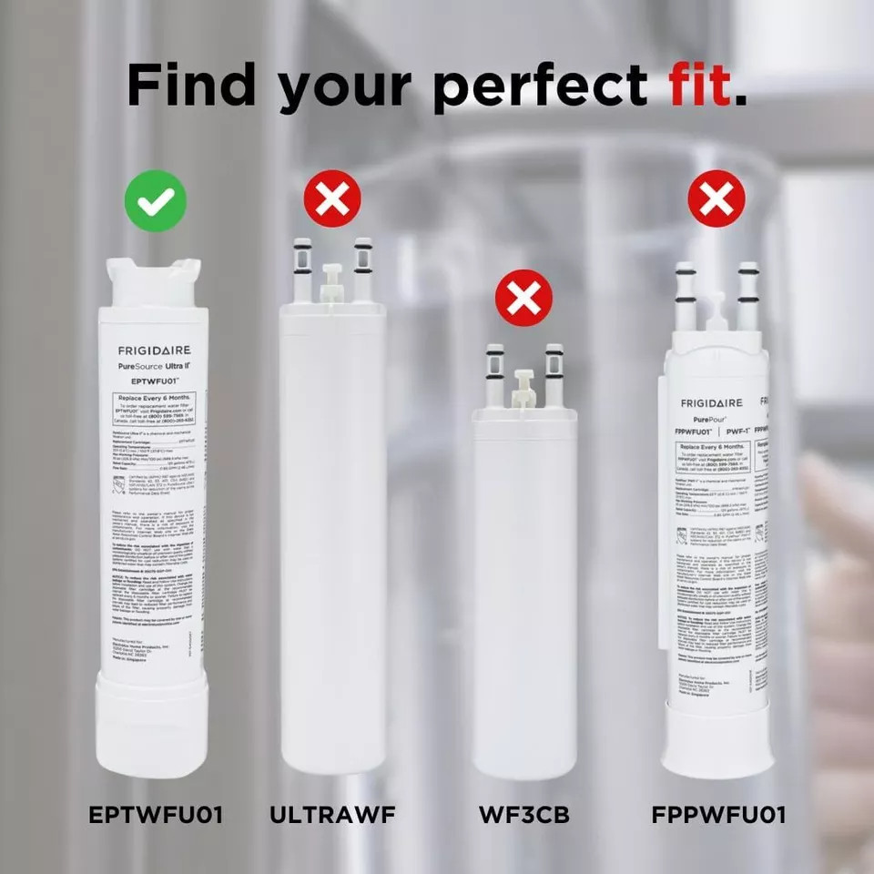 Frigidaire EPTWFU01 PureAir Ultra II PAULTRA2-2PK Water & Air Filter Combo Kit