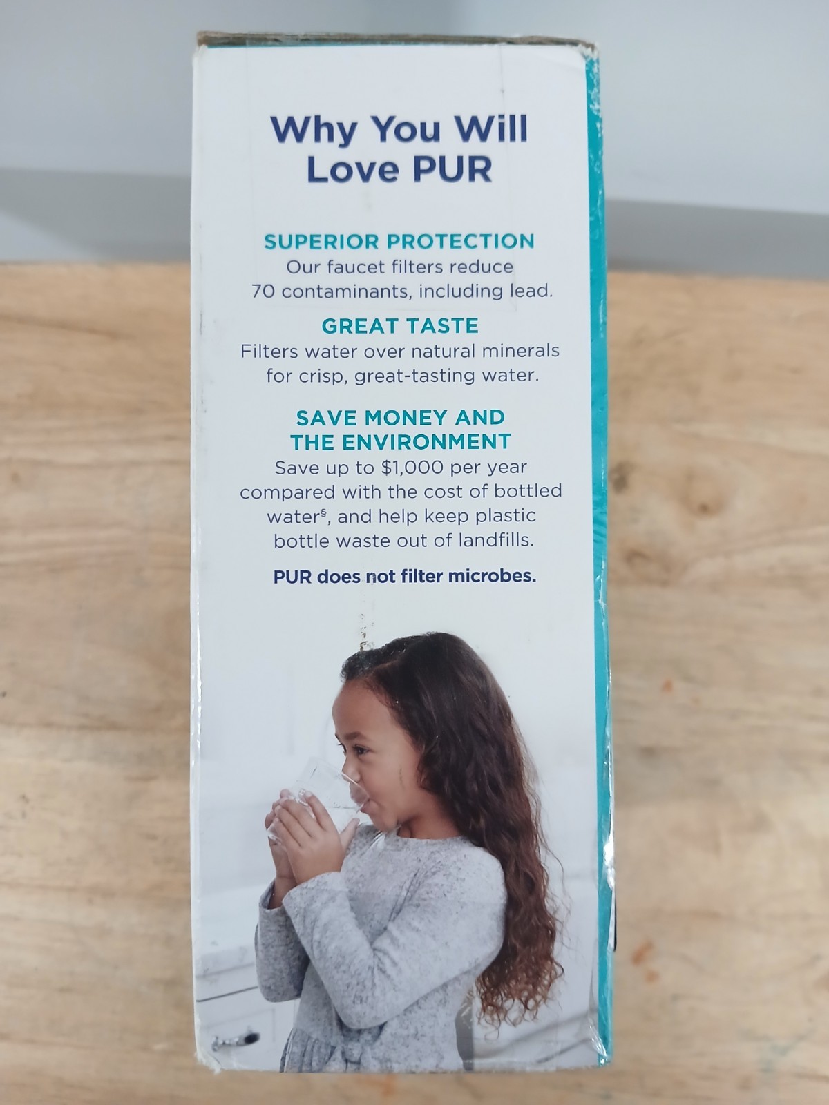 PUR PLUS Faucet Filtration System – Metallic Gray (PFM350V)