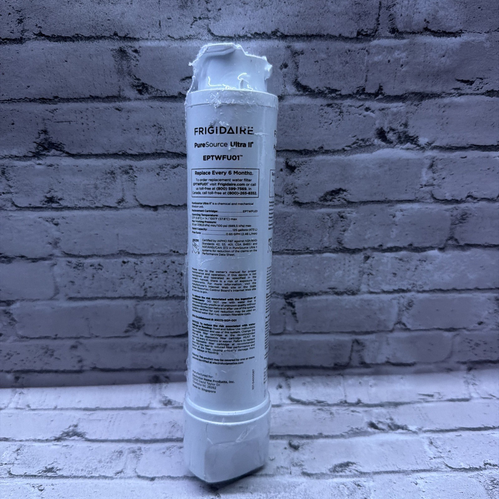 Frigidaire EPTWFU01 OEM PureSource Ultra II Water Filter Genuine Sealed