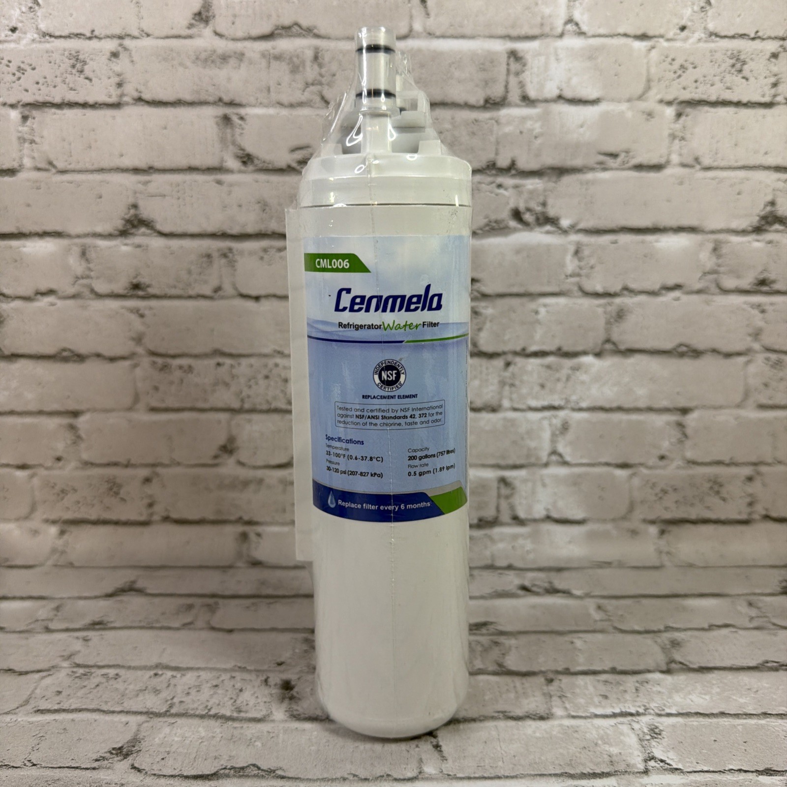 Cenmela CML006 Replacement Water Filter for Frigidaire WF3CB (Sealed, No Box)