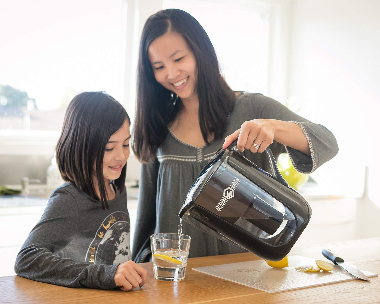10- Cup Pitcher with 6-Stage Filter. Removes Fluoride, Chlorine, Lead, and Ot…