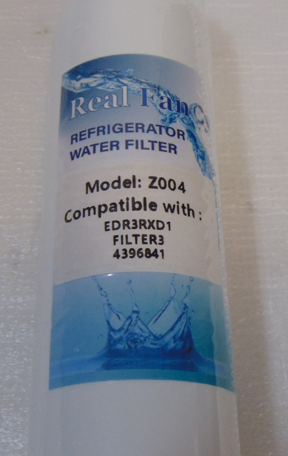 EDR3RXD1 Filter 3 Ice and Water Refrigerator Single Pack 4396841 Z004 Real Fancy
