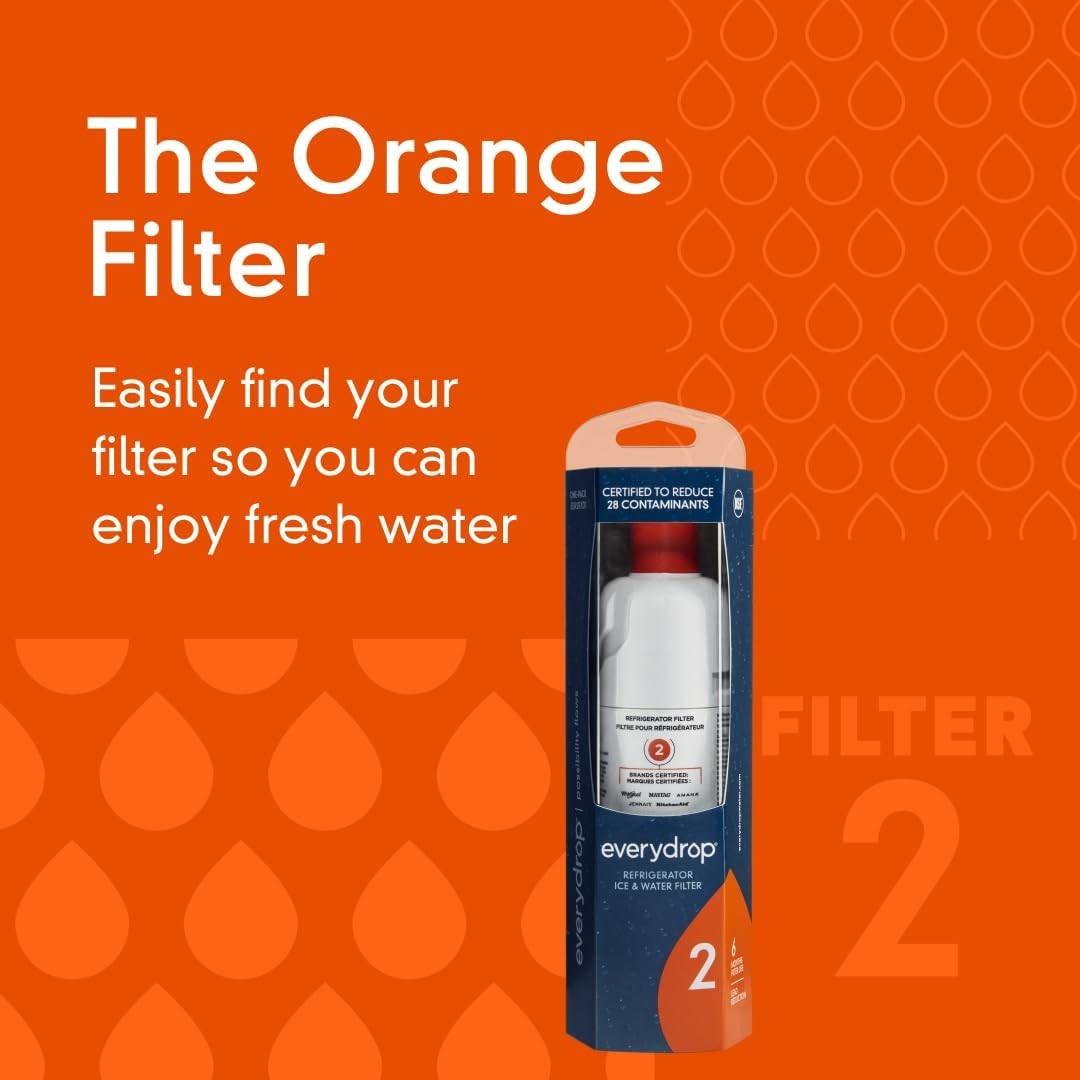 4 Pack-Refrigerator Ice Replacement W10413²645A EDR2²RXD1 Filter-US SHIPPED