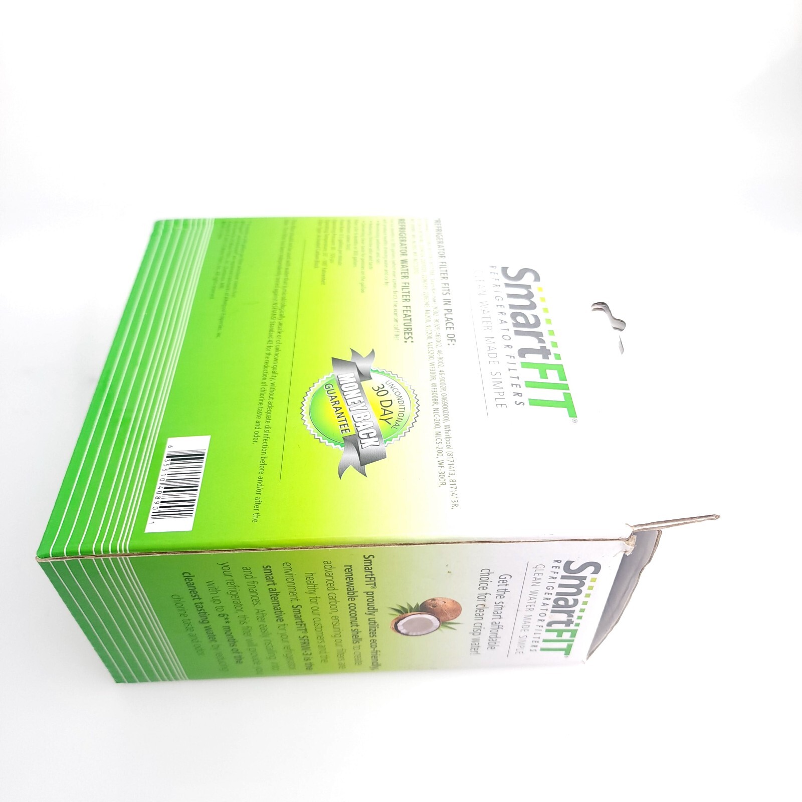 Smart fit Refrigerator Filter Compatible Kitchen Whirlpool 2 Pack USA Seller