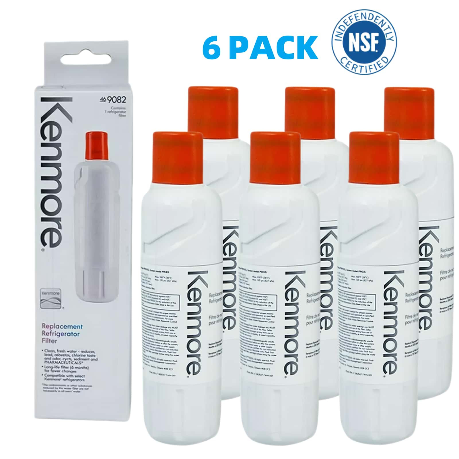 1 Pack Kenmore 9082 469082 Refrigerator Water Filter 46-9082 US stock