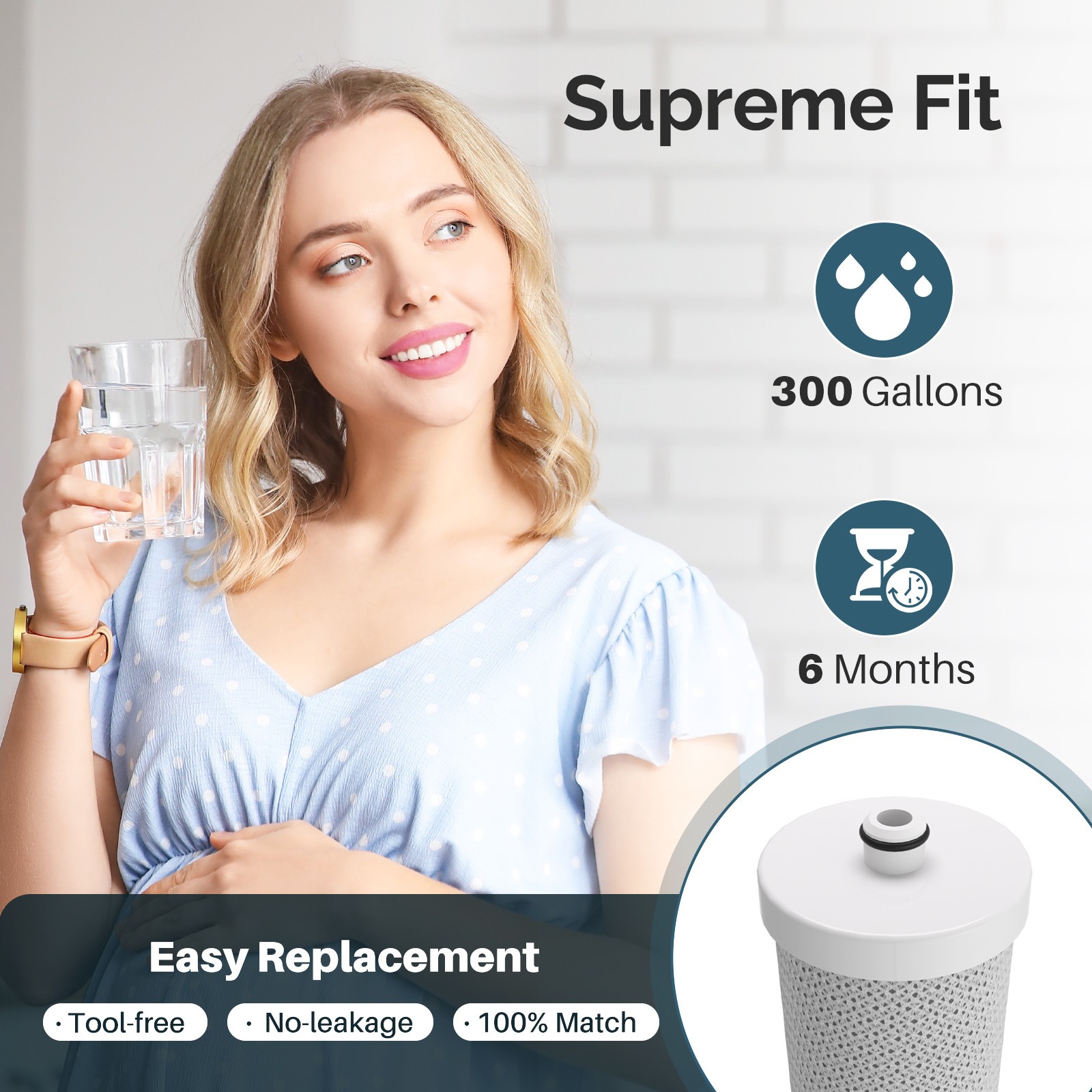 Fit for Frigidaire PureSource WF1CB RG100 NGRG2000 Icepure Water Filter 4 Pack