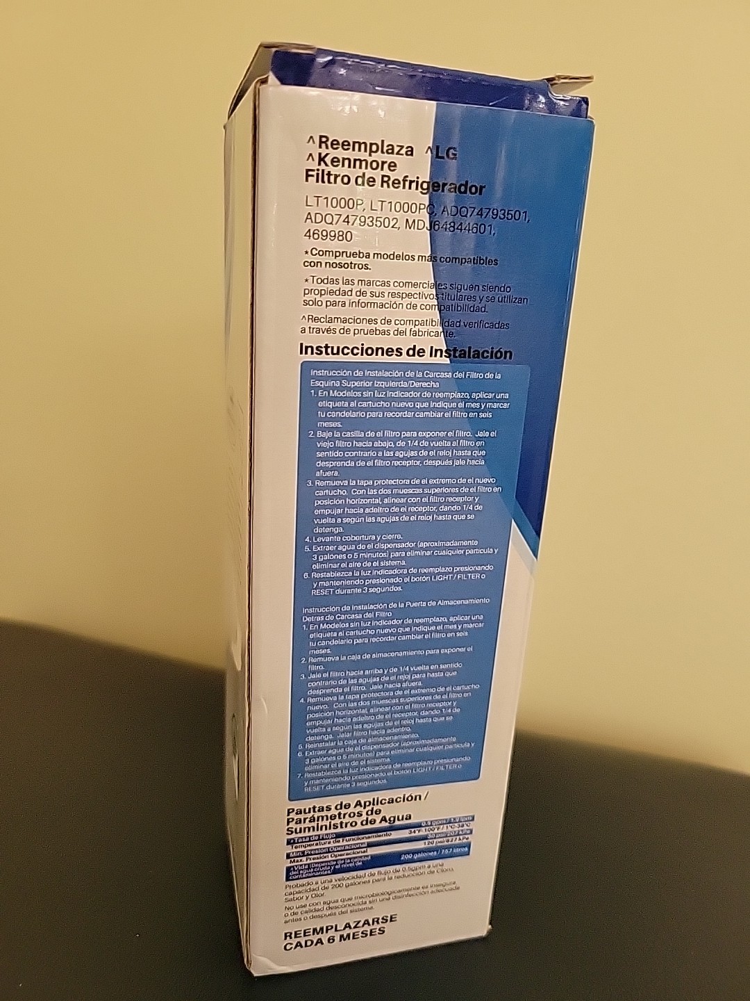 ICEPURE RWF4700A for LGLT1000P Refrigerator Water Filter NEW & SEALED!