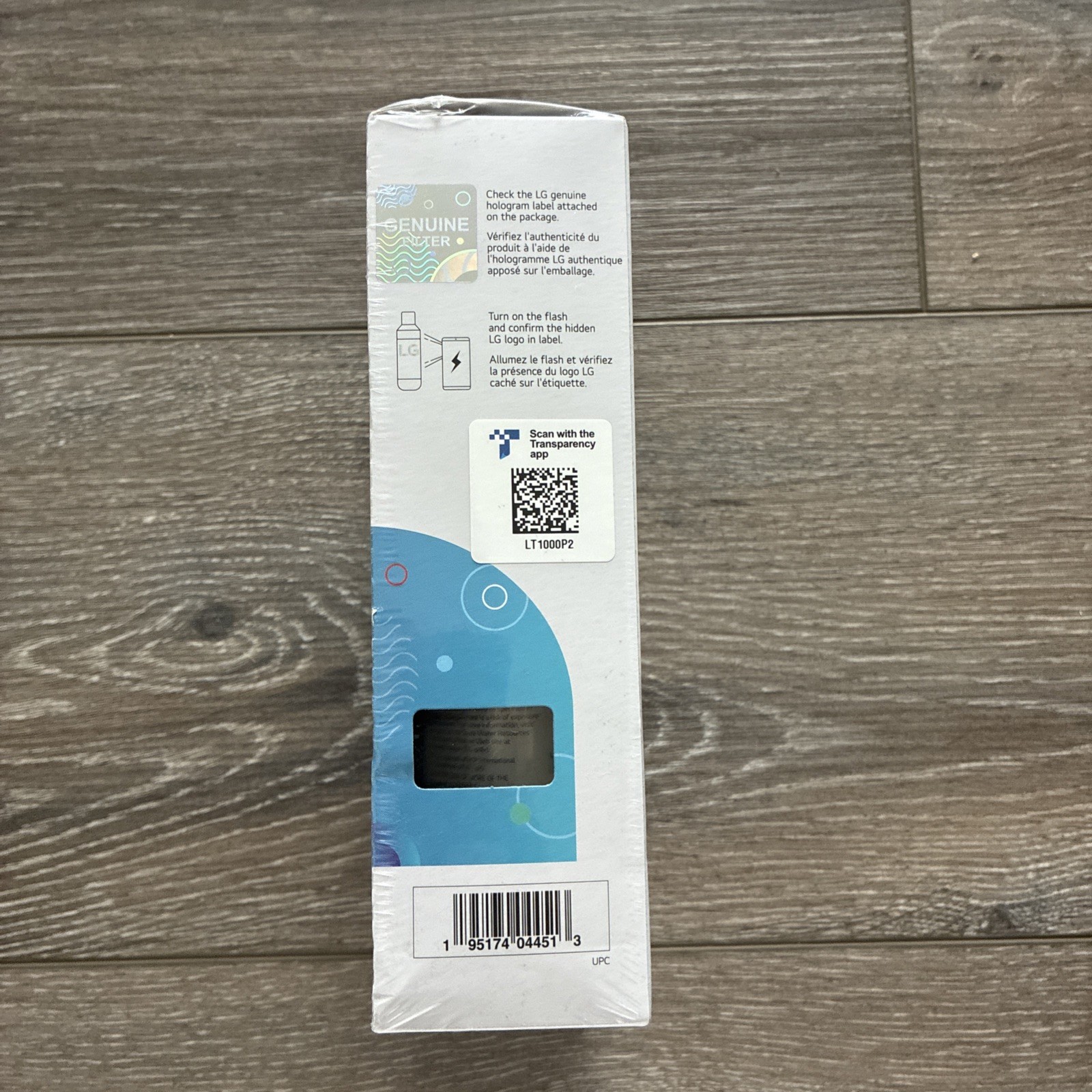 2Pk LG Refrigerator Water Filter LT1000P2 Replacement Cartridge Genuine OEM