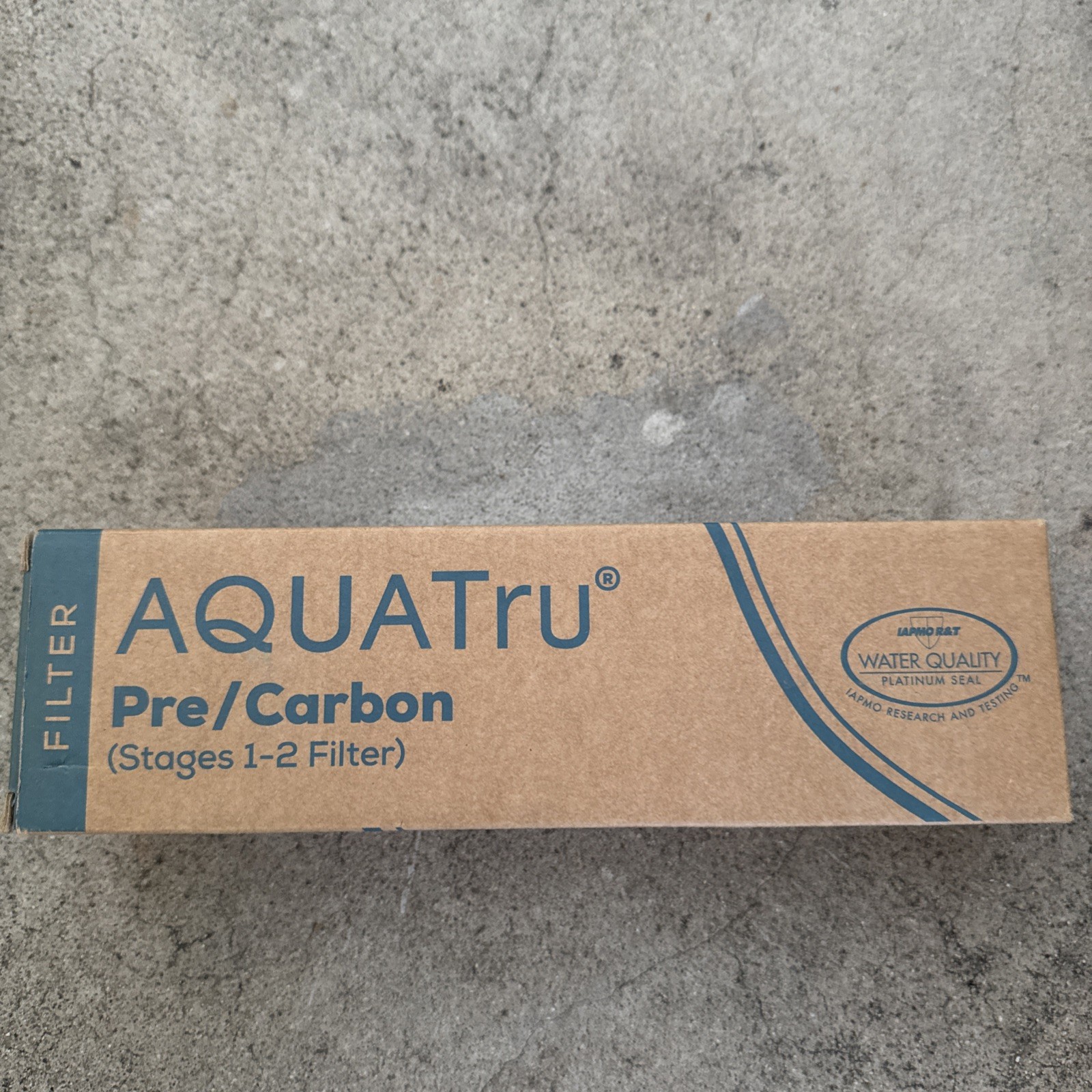AquaTru AT2001 Pre/Carbon Water Filter Stages 1-2 SEALED In Box FREE SHIPPING