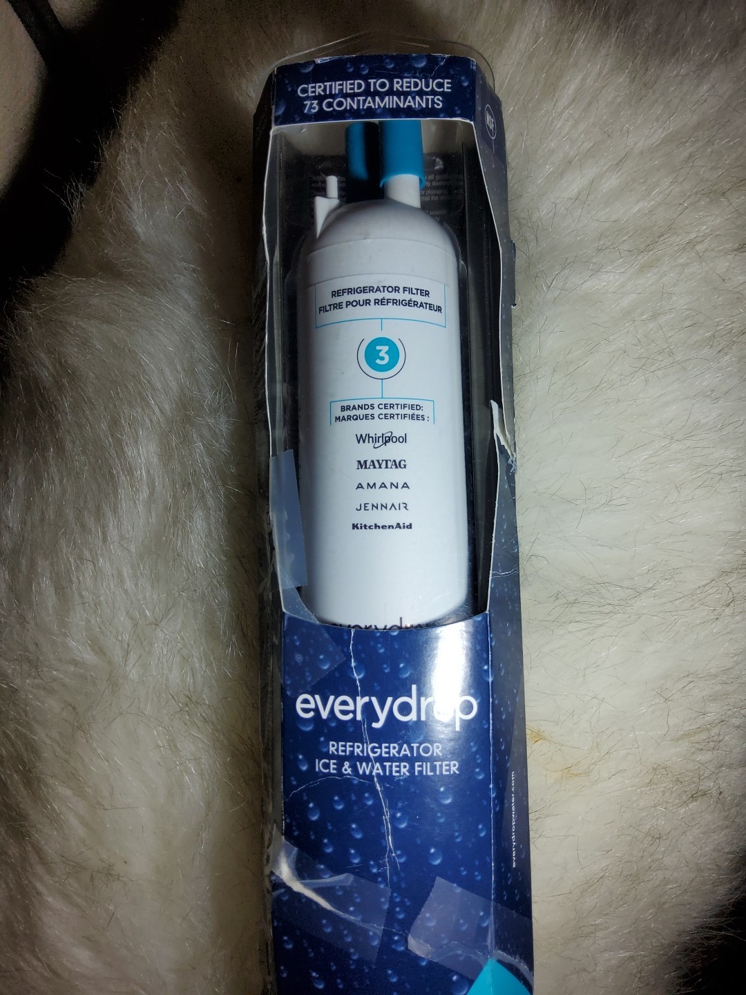 EveryDrop Pur Ice And Water Refrigerator Filter 3. New/Sealed ΕDR3RXD1. P1WB2