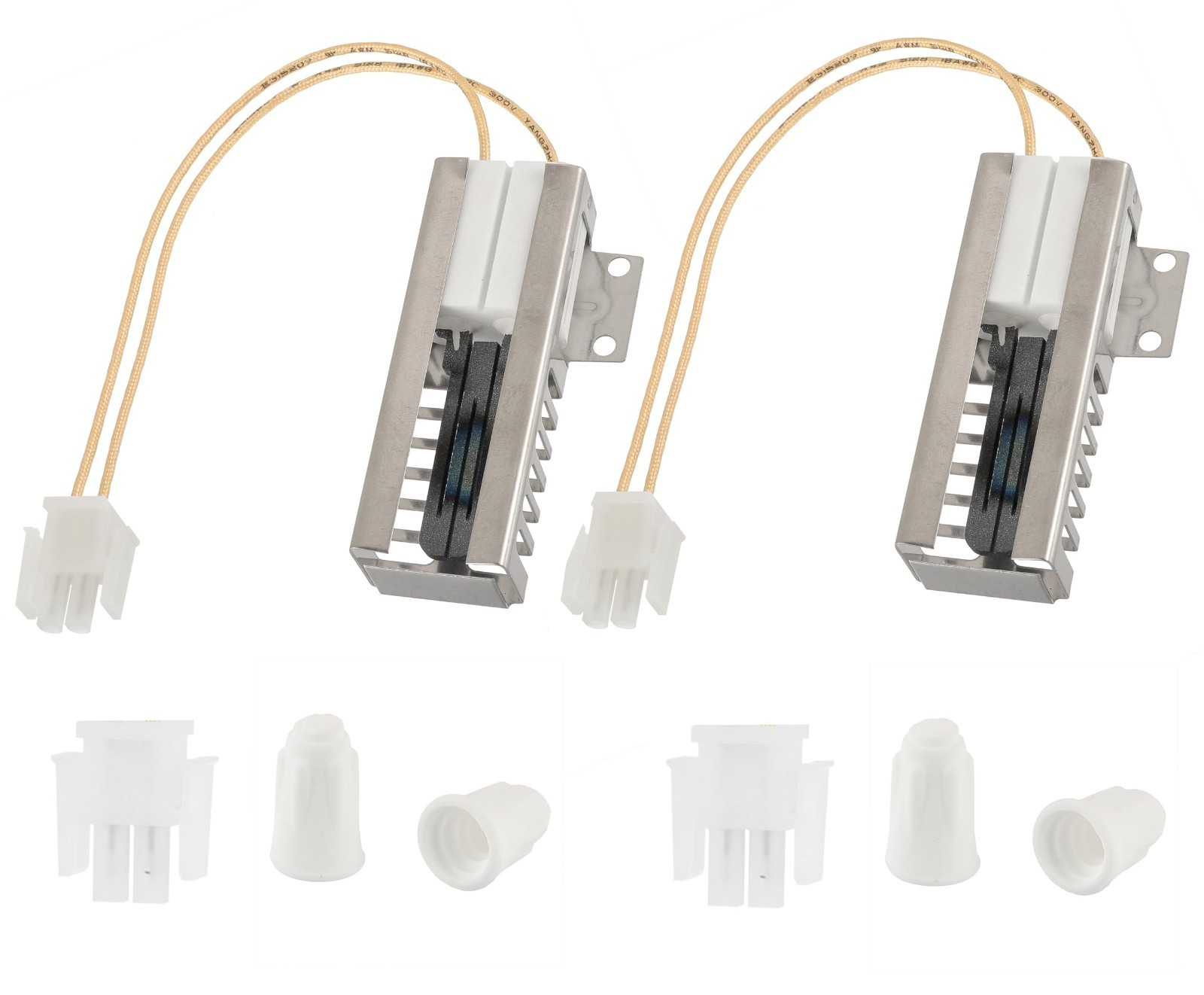 2-Pack Igniter for Samsung NX58 Series Ovens, Compatible with Multiple Models