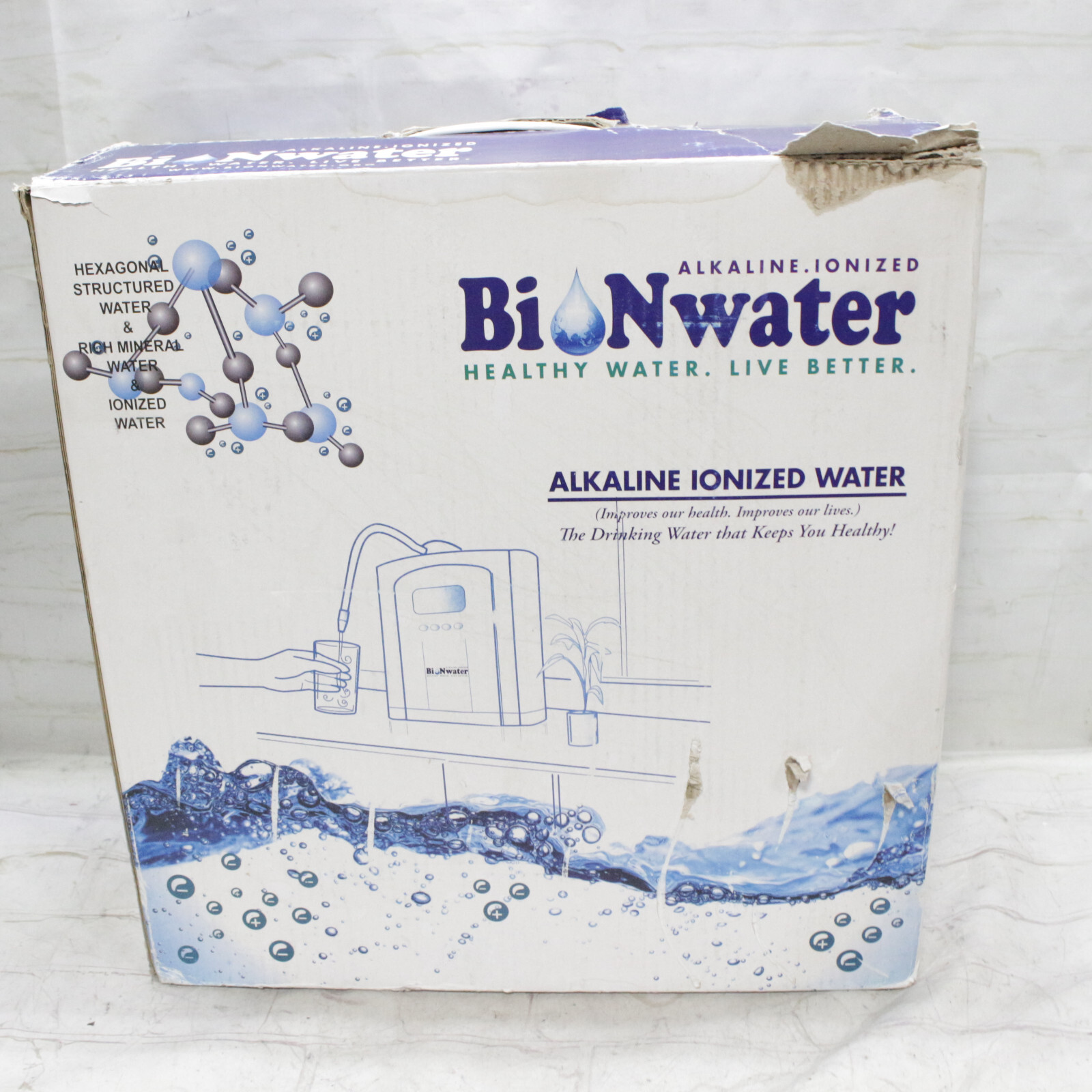 Alkaline Bion Water water filter ionizer pH balance System Read Need new Filters