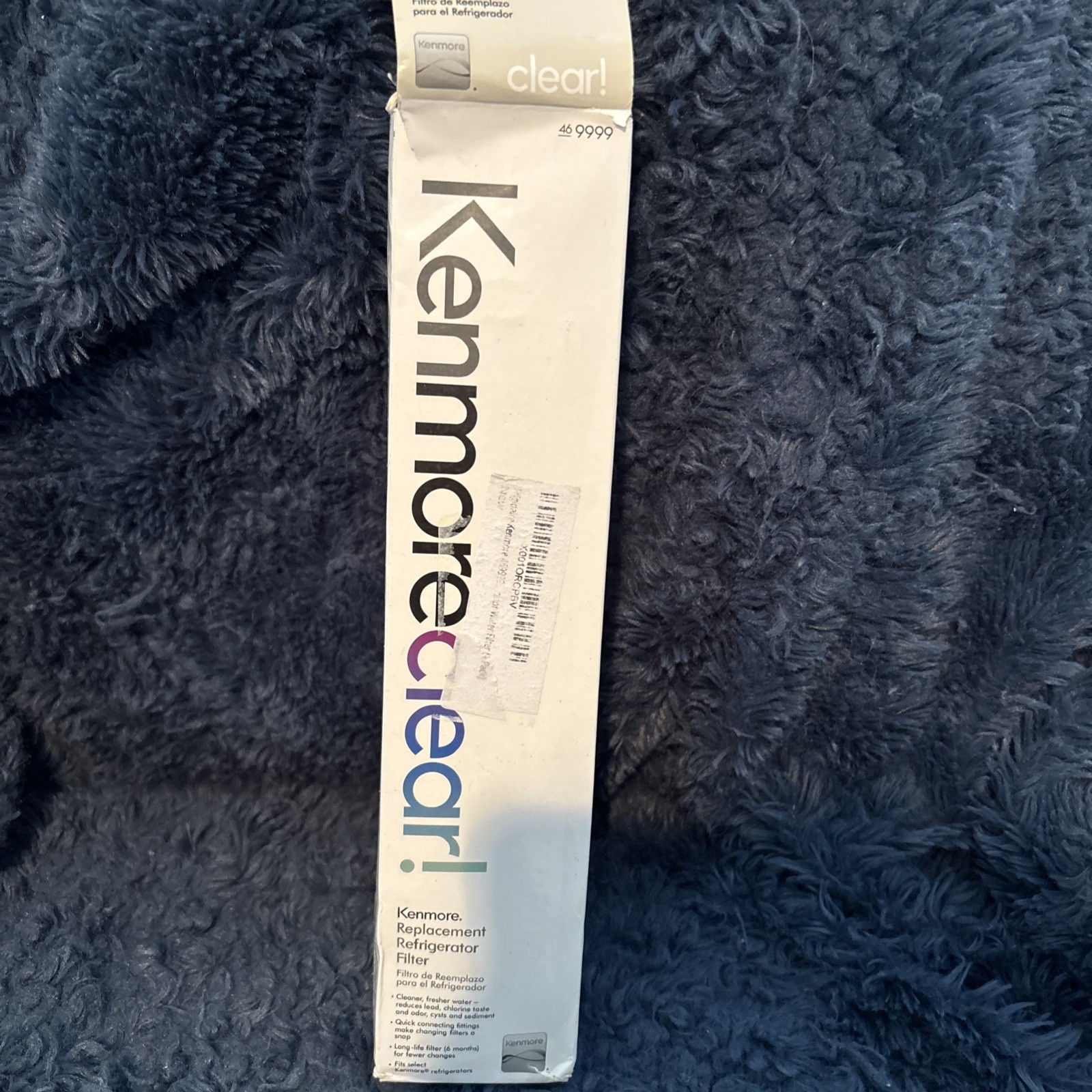 1 Pack Kenmore 46-9999 9999 Replacement Refrigerator Water Filter, White new