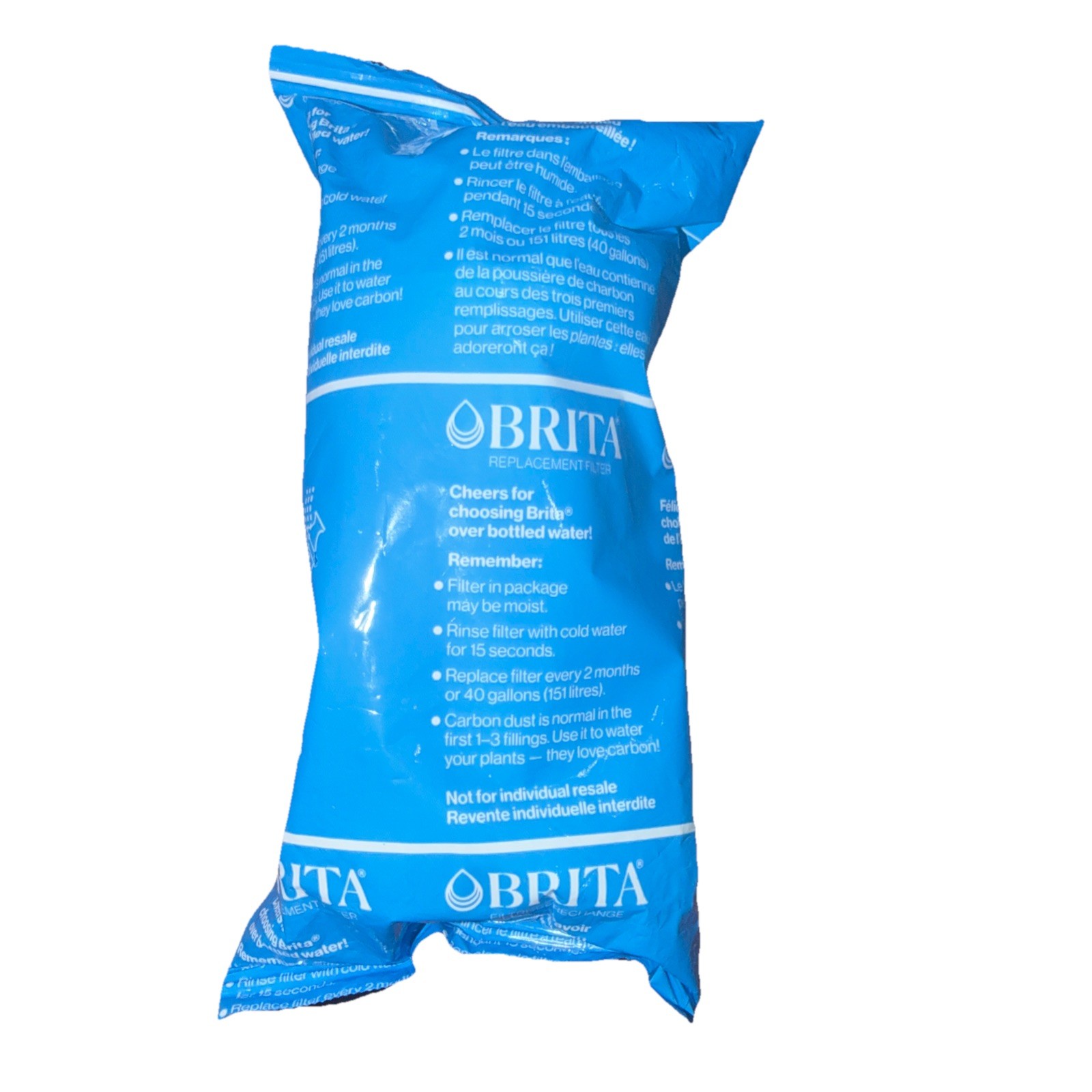 Brita Elite Replacement Water Filters Pitcher Dispenser Sealed Blue OB06 1 Pack