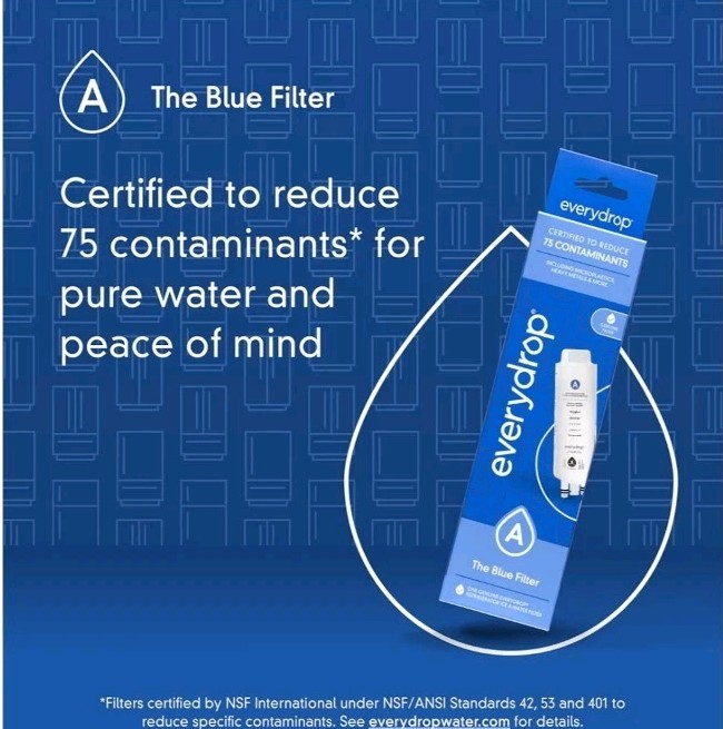 everydrop by Whirlpool Refrigerator Water Filter A – EDRARXD1, Single-Pack