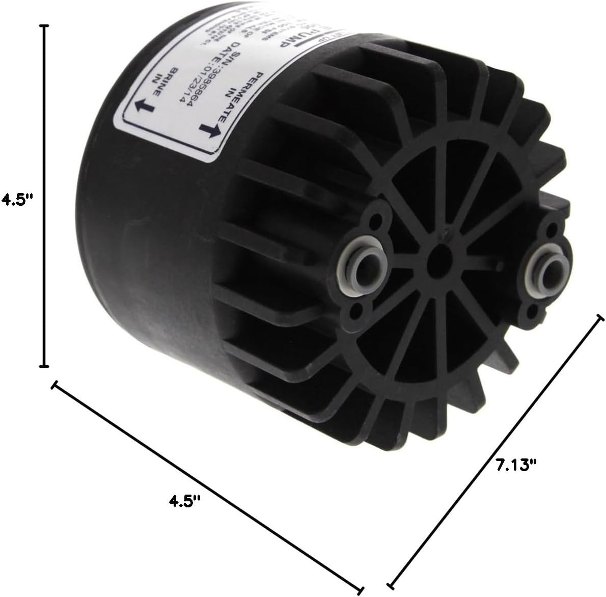 Compact Energy-Efficient Aquatec ERP-1000 Permeate Pump for Brine Water Systems
