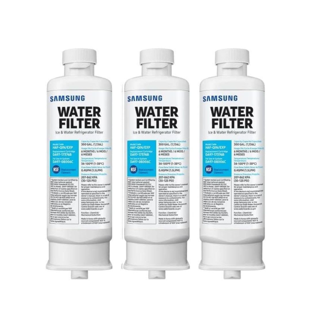 Samsung HAF-QIN/EXP DA97-17376B Ice & Water Filter 6 Month 300 Gal NSF