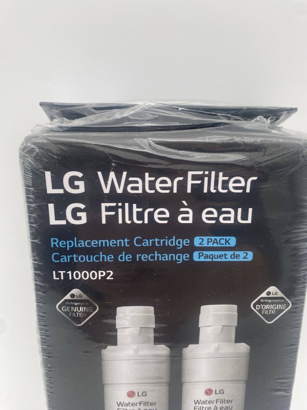 OEM LG LT1000P2 Water Filter Replacement Cartridge 2 Pack Sealed