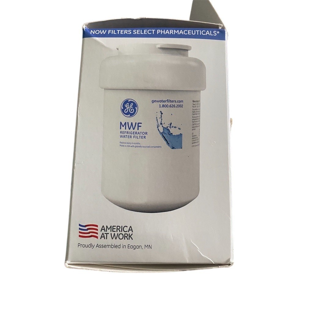 GE MWF Refrigerator Water Filter Cartridge NSF Certified 300 Gallons 1