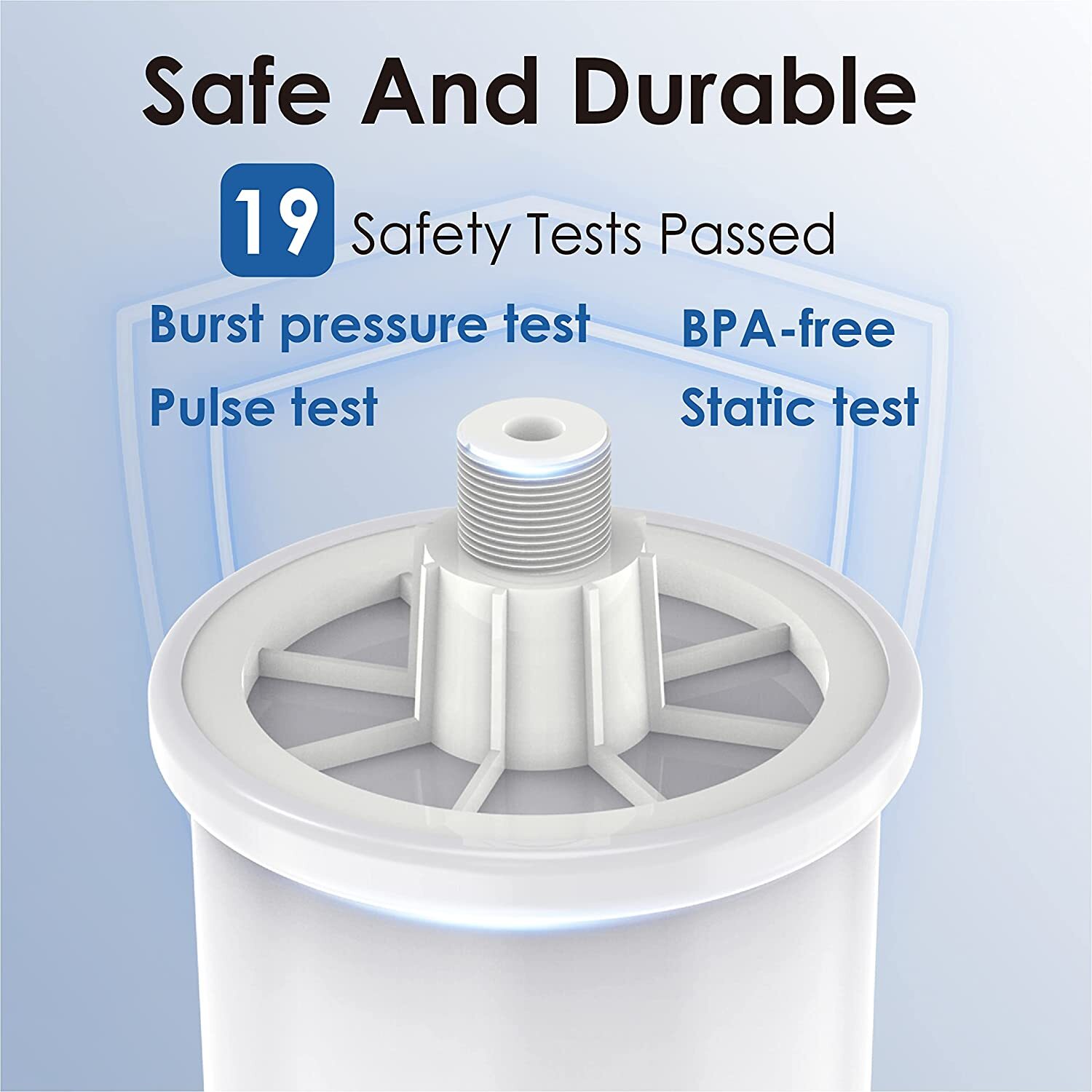 Waterdrop PMT Mini Water Pressure Tank,Storage Water Tank for Tankless RO system