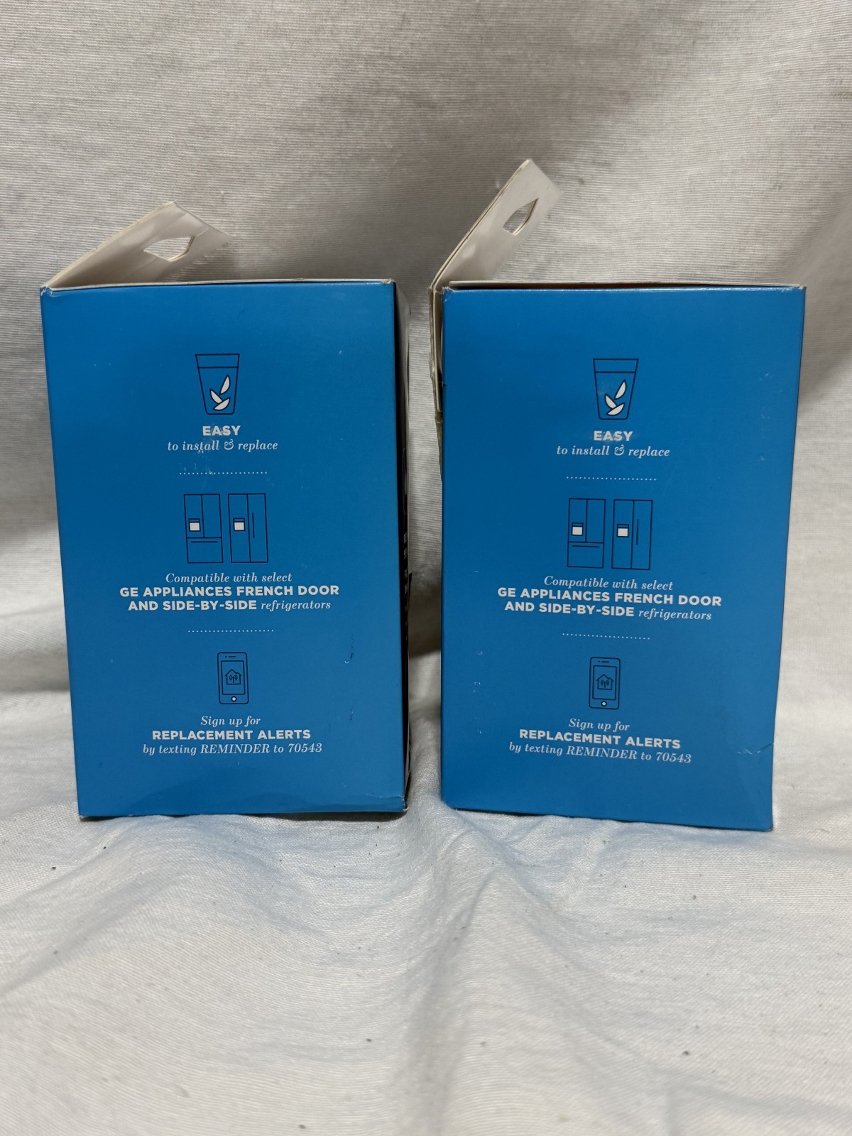 Lot of 2 Genuine GE SmartWater MWF Refrigerator Water Filter Replacement OEM
