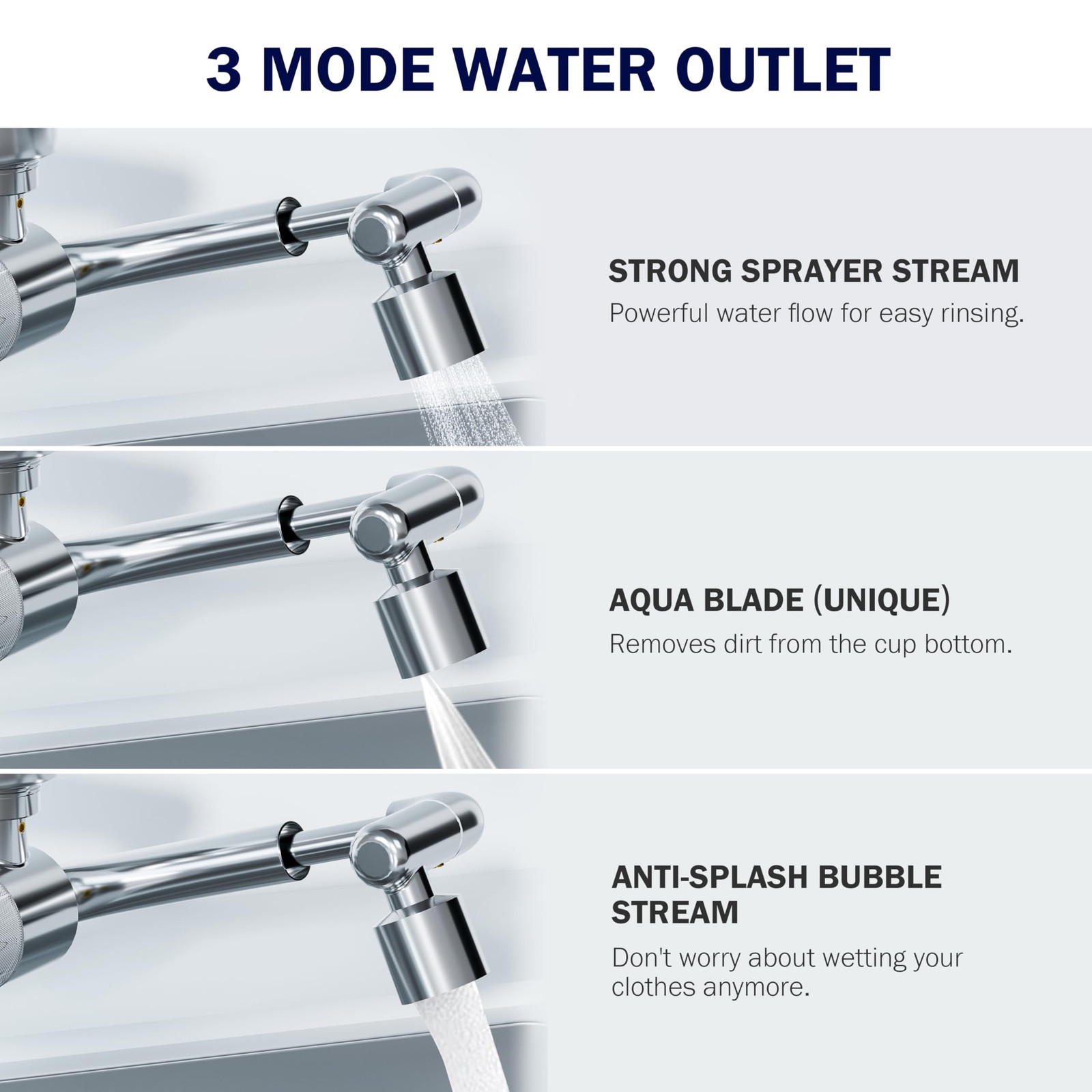 Water Filter for Sink Faucet Extender, Certified Reduce 99% Chlorine, 1080° R…