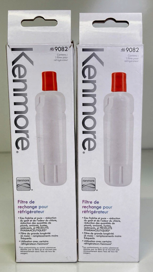 2- New, 9082 Replacement Refrigerator Filter Kenmore 46-9082,46-9903, Free Ship
