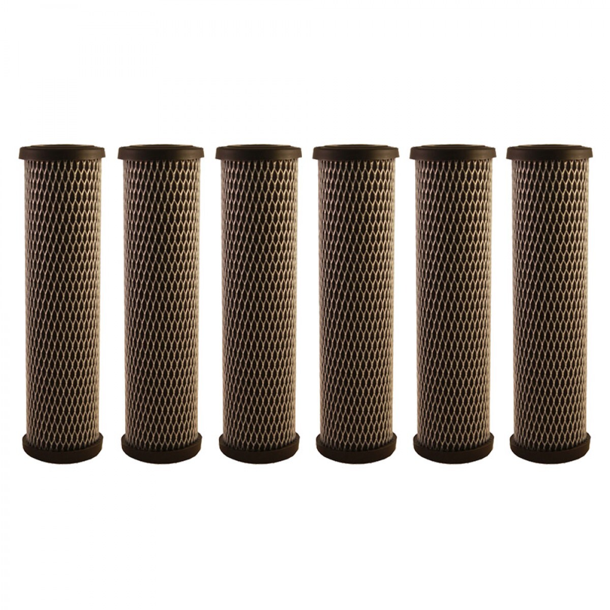 OmniFilter TO1SS 5 Micron 10 x 2.5 Comparable Whole House Carbon Filter 6 Pack