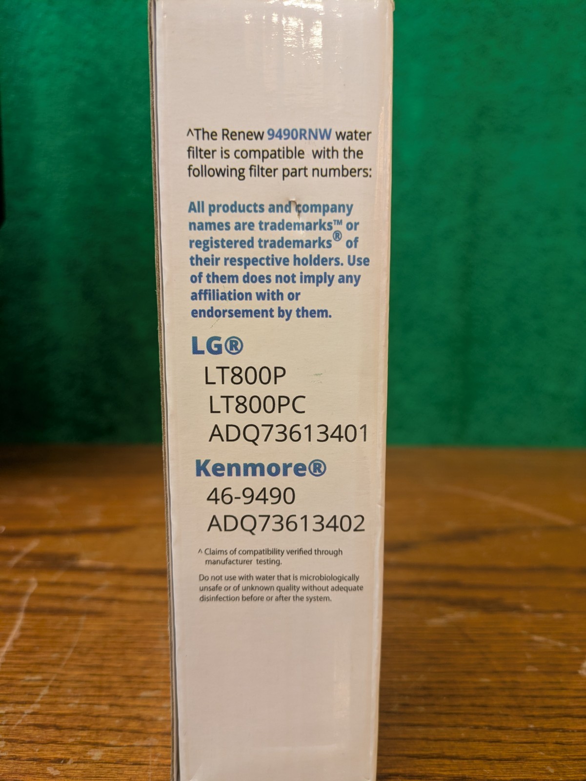 WATER FILTER LG LT800P LT800PC ADQ73613401 KENMORE 46-9490 ADQ73613402 FREESHIP