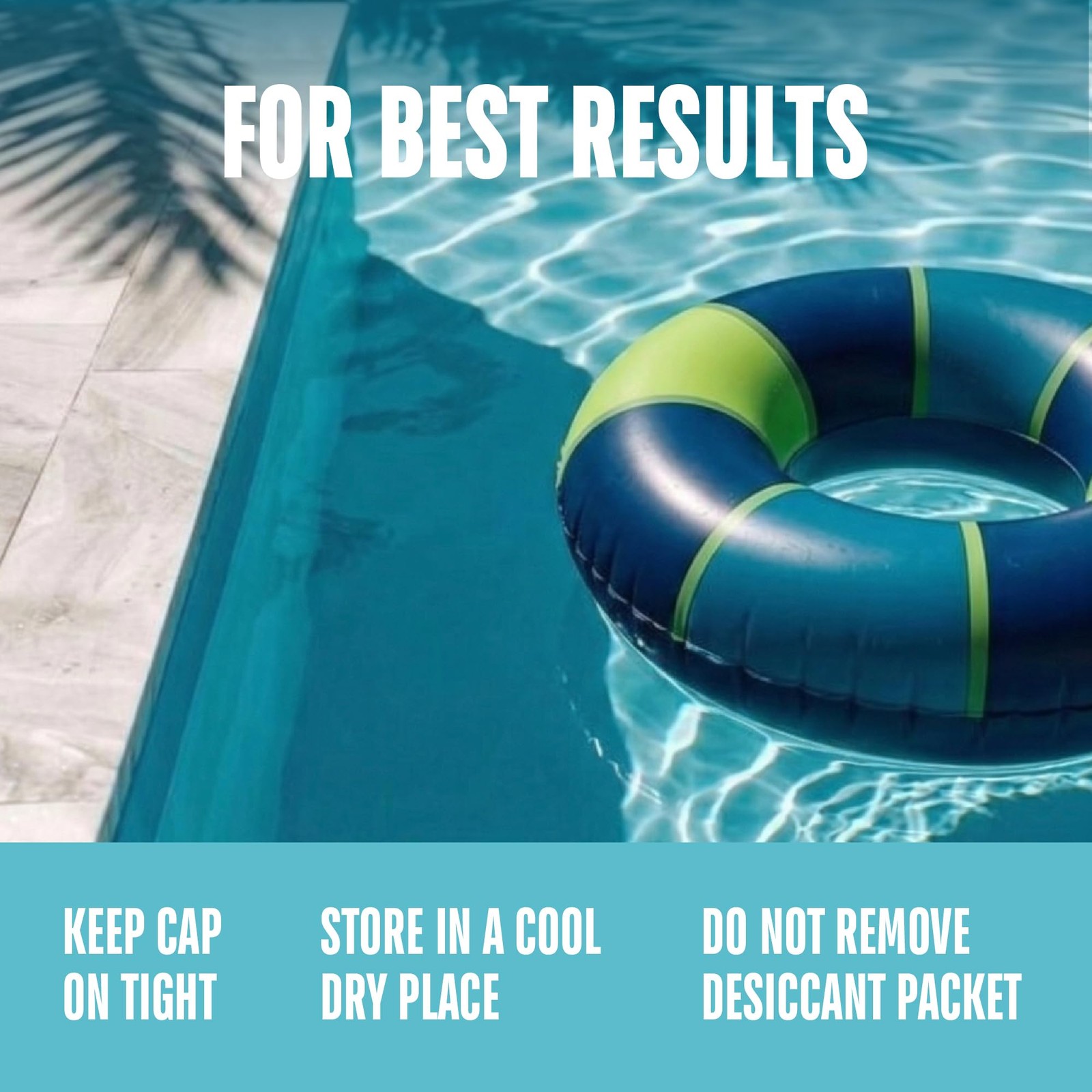 JNW 7-in-1 Pool Test Strips, 100 Quick & Accurate Strips for 100 strips