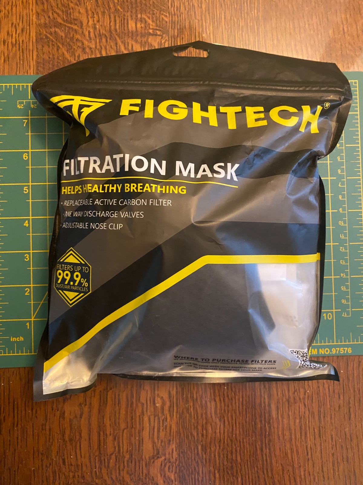 Fightech Filtration MaskB09GDXB7BV new sealed in bag, Helps Healthy Breathing