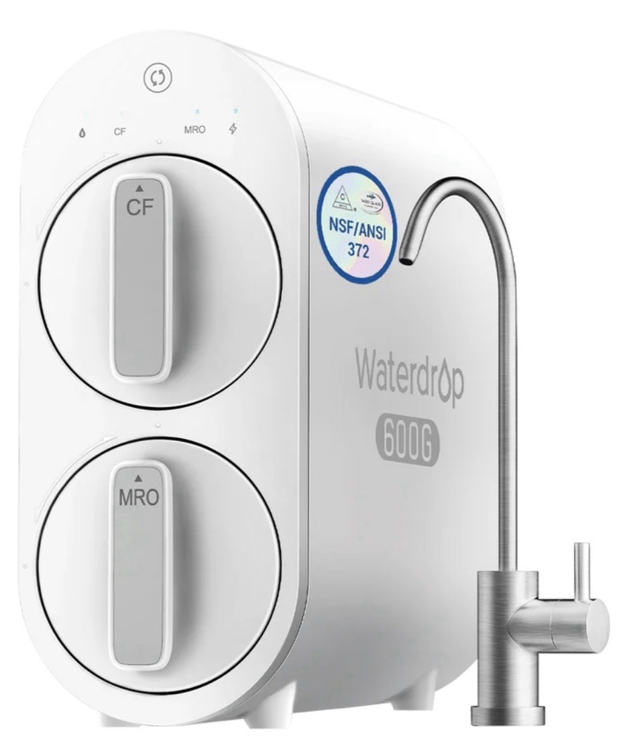 Waterdrop G2P600 Reverse Osmosis System 600 GPD 7 Stage Tankless Water Filter